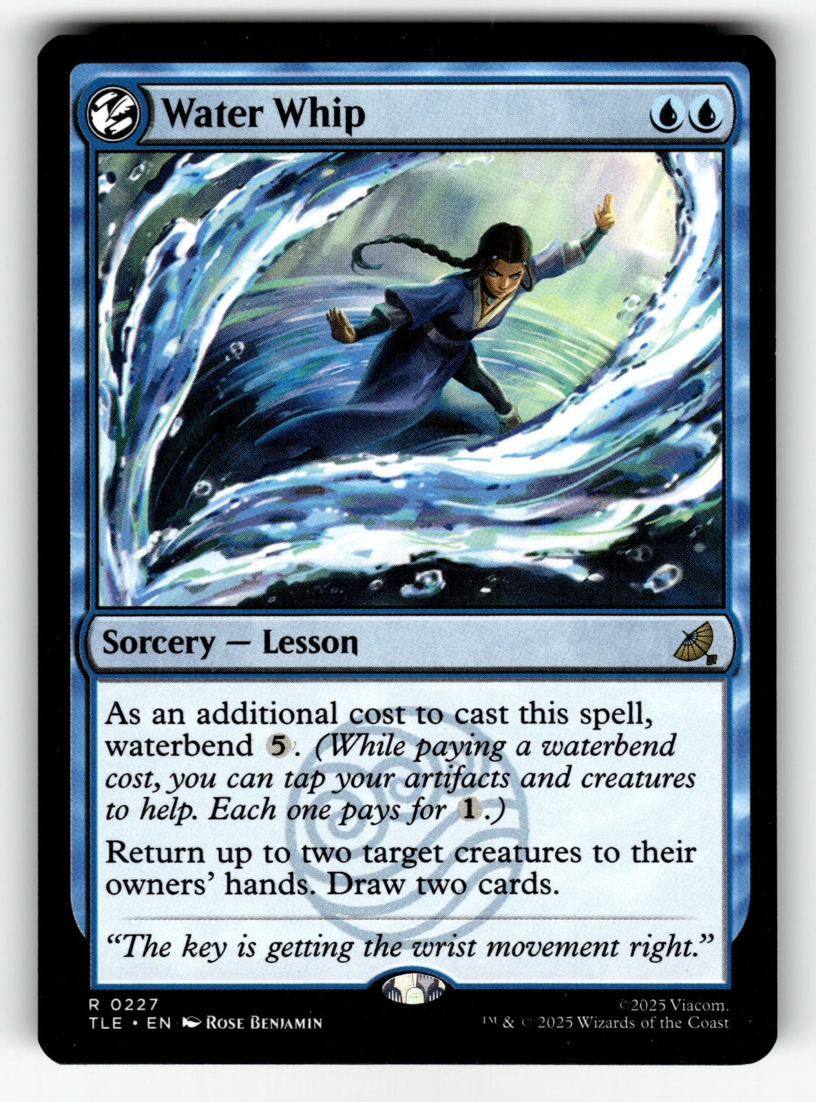Water Whip – 227 TLE: Avatar: The Last Airbender: Eternal-Legal R NM