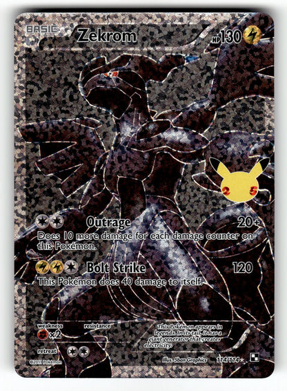 Zekrom – 114/114 CCC: Celebrations: Classic Collection Classic Collection Holo NM