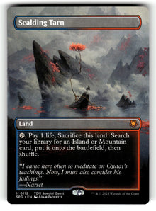 Scalding Tarn (Borderless) – 112 SPG: Special Guests M NM