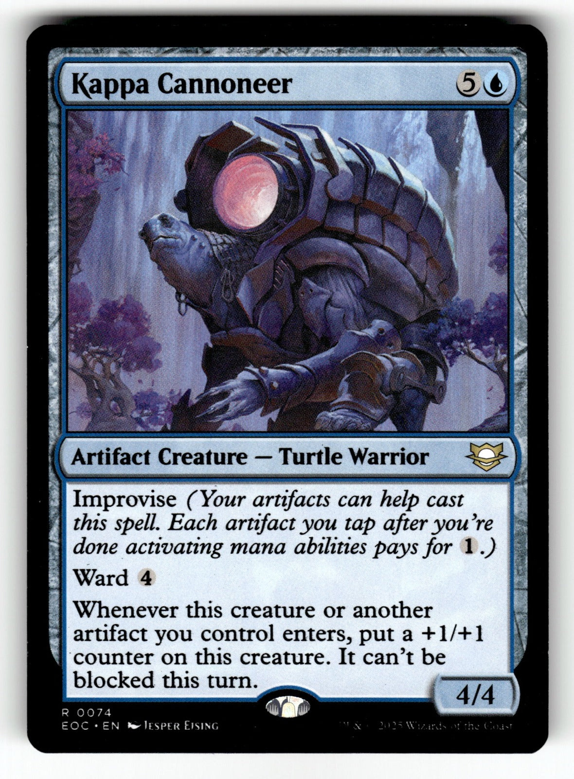 Kappa Cannoneer – 74 EOC: Commander: Edge of Eternities R NM