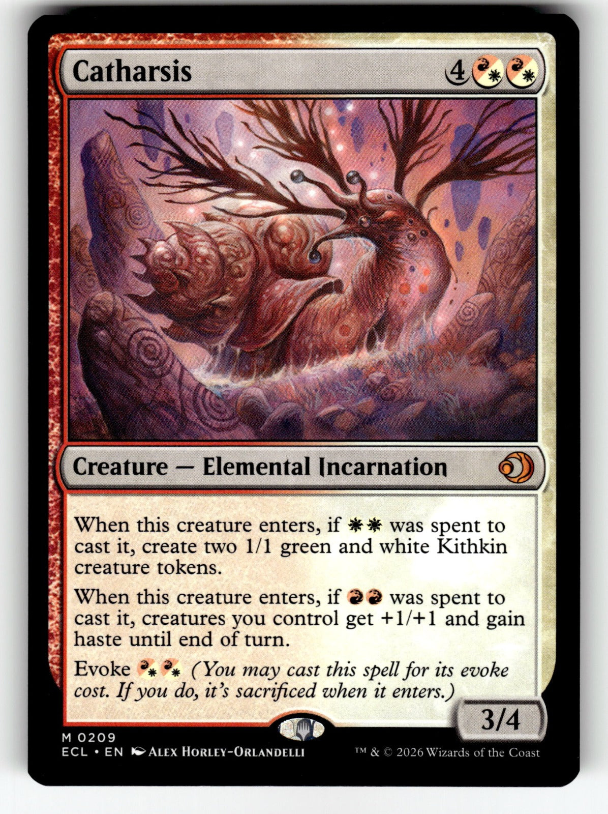 Catharsis – 209 ECL: Lorwyn Eclipsed M NM