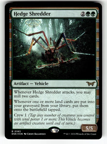 Hedge Shredder – 183 DSK: Duskmourn: House of Horror R Foil NM