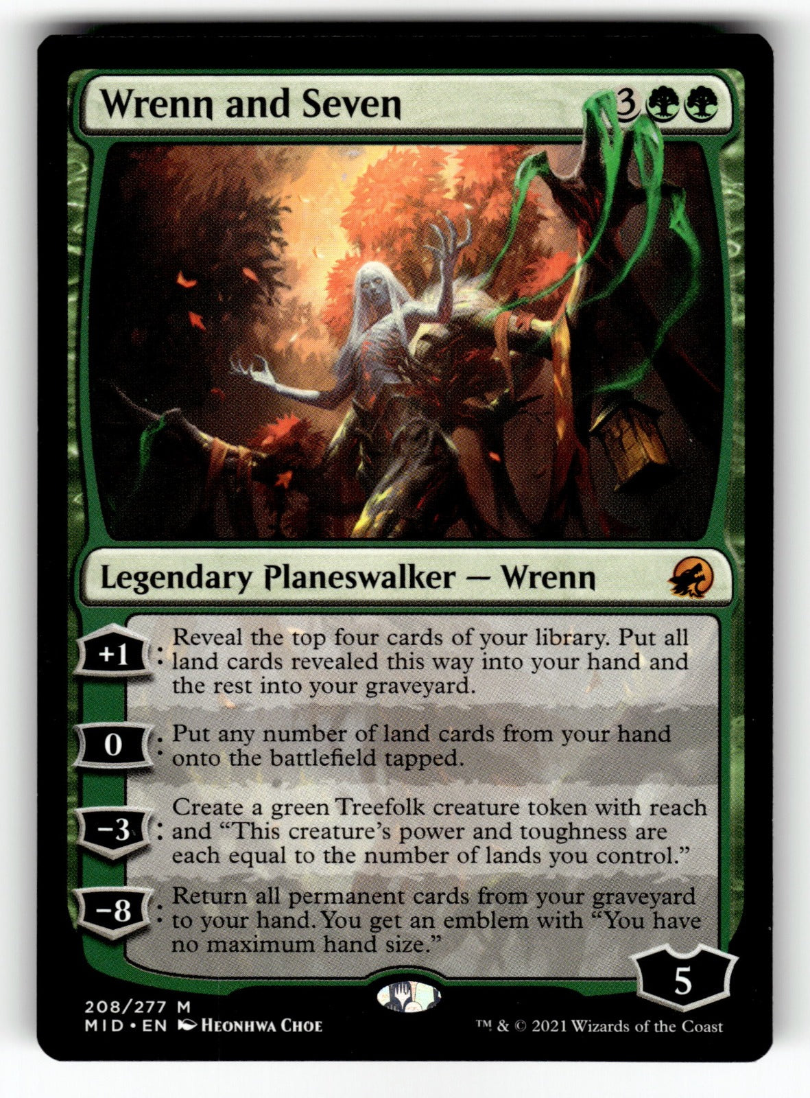 Wrenn and Seven – 208 PPMID: Promo Pack: Innistrad: Midnight Hunt M LP