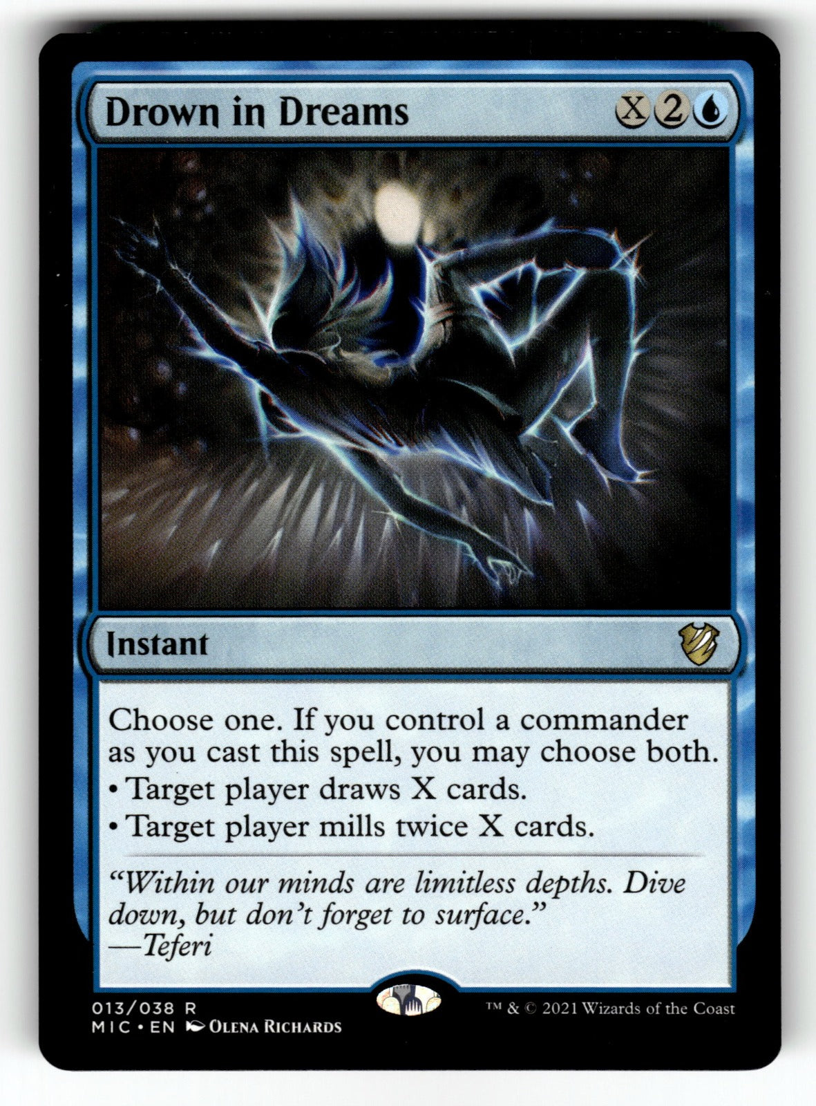 Drown in Dreams – 13 MIC: Commander: Innistrad: Midnight Hunt R NM