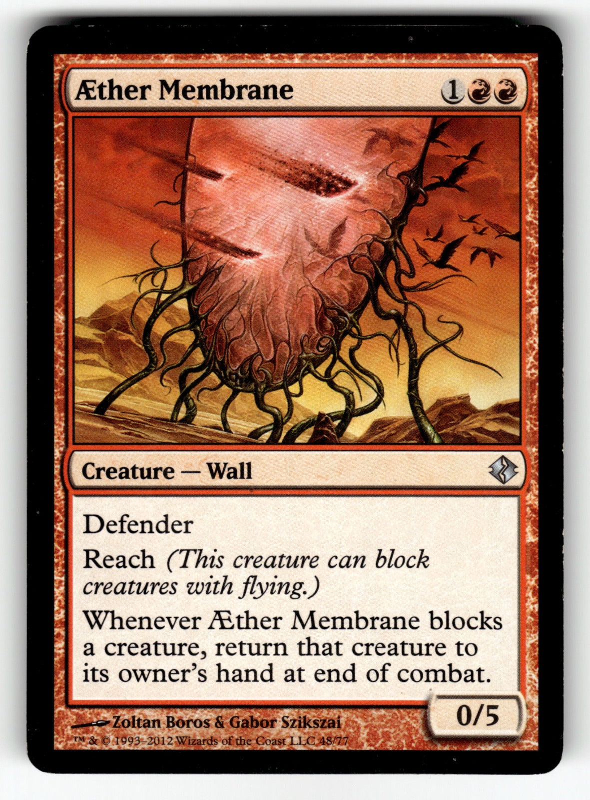 Aether Membrane – 48 DDI: Duel Decks: Venser vs. Koth U LP