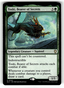Toski, Bearer of Secrets – 244 BLC: Commander: Bloomburrow R NM