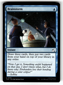 Brainstorm – 155 TLE: Avatar: The Last Airbender: Eternal-Legal C NM