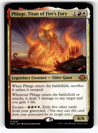 Phlage, Titan of Fire's Fury – 197 MH3: Modern Horizons 3 M NM