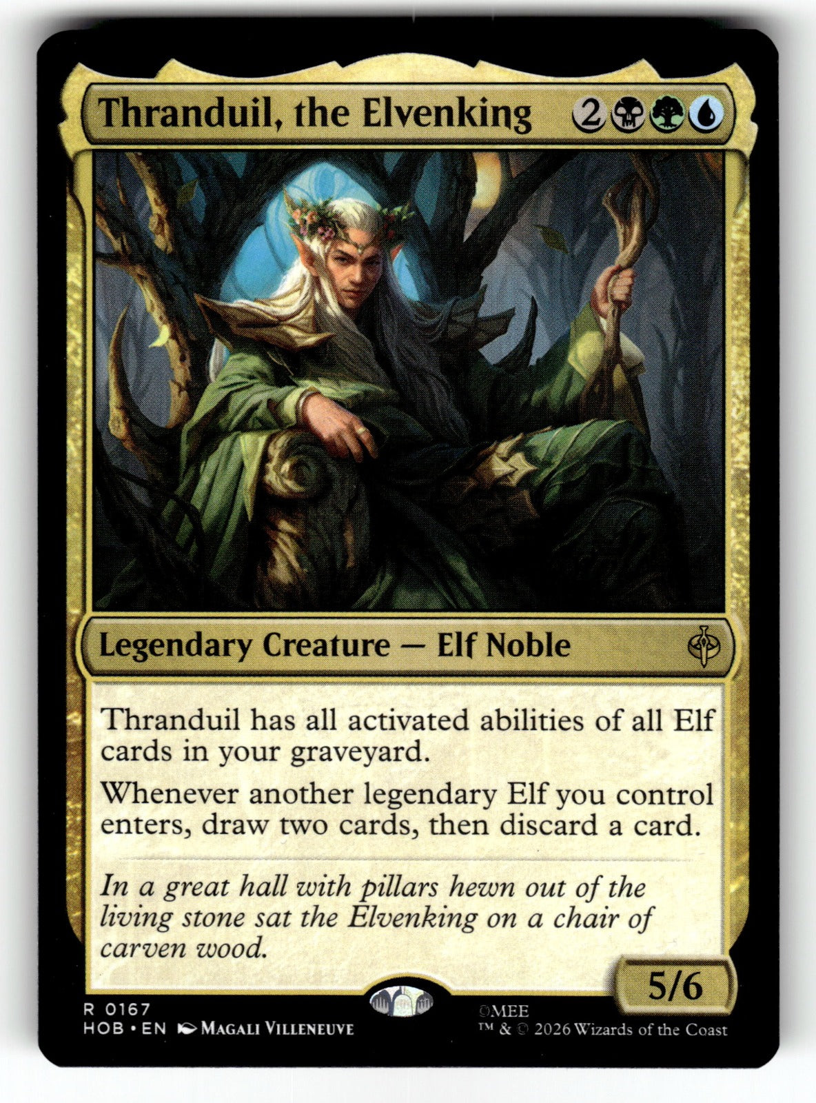 Thranduil, the Elvenking – 167 HOB: The Hobbit R NM