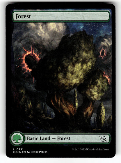 Forest (0291) – 291 MOM: March of the Machine L Foil NM