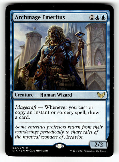Archmage Emeritus – 37 STX: Strixhaven: School of Mages R NM