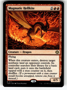 Magmatic Hellkite – 111 TDM: Tarkir: Dragonstorm R NM