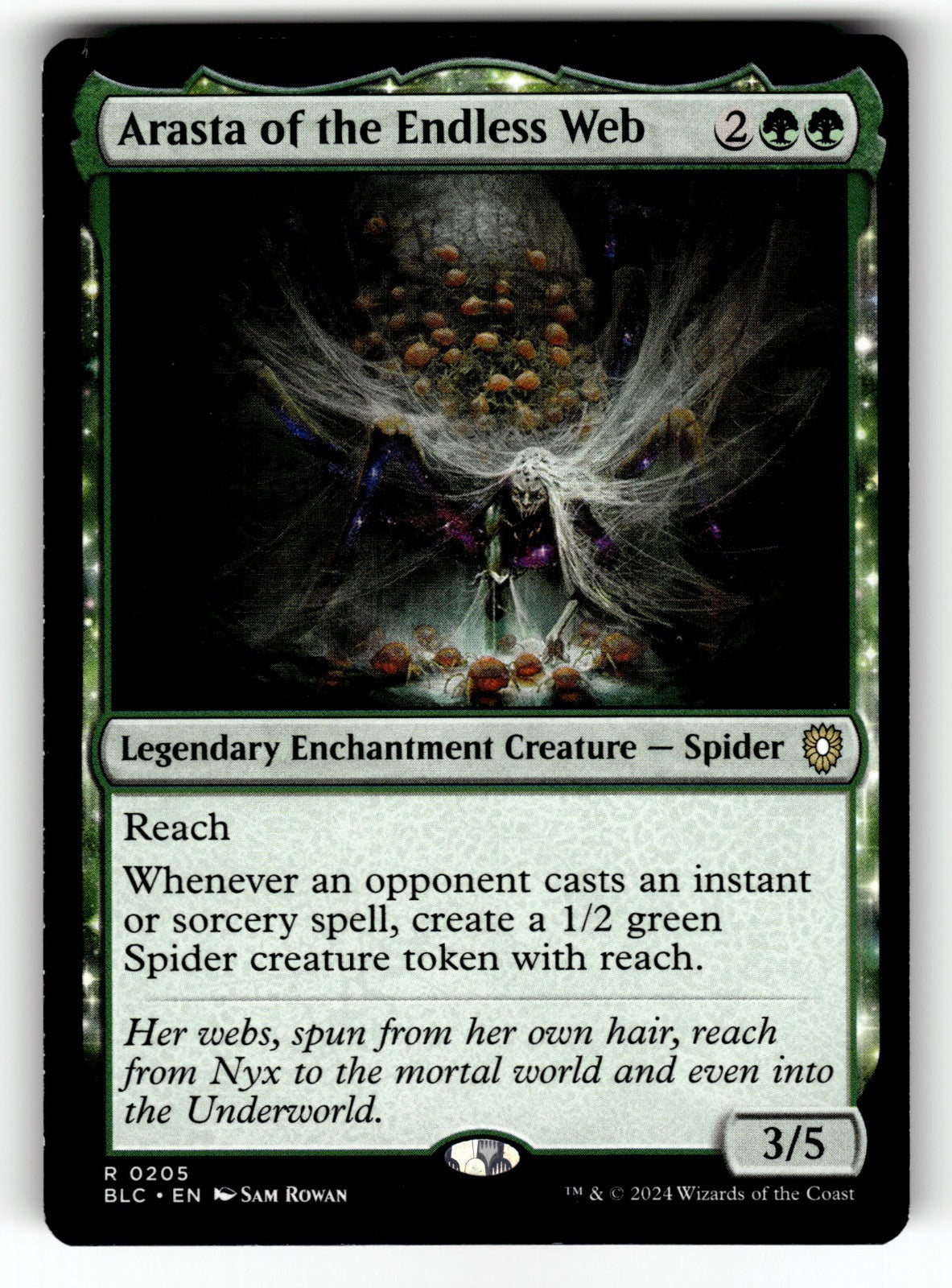 Arasta of the Endless Web – 205 BLC: Commander: Bloomburrow R NM