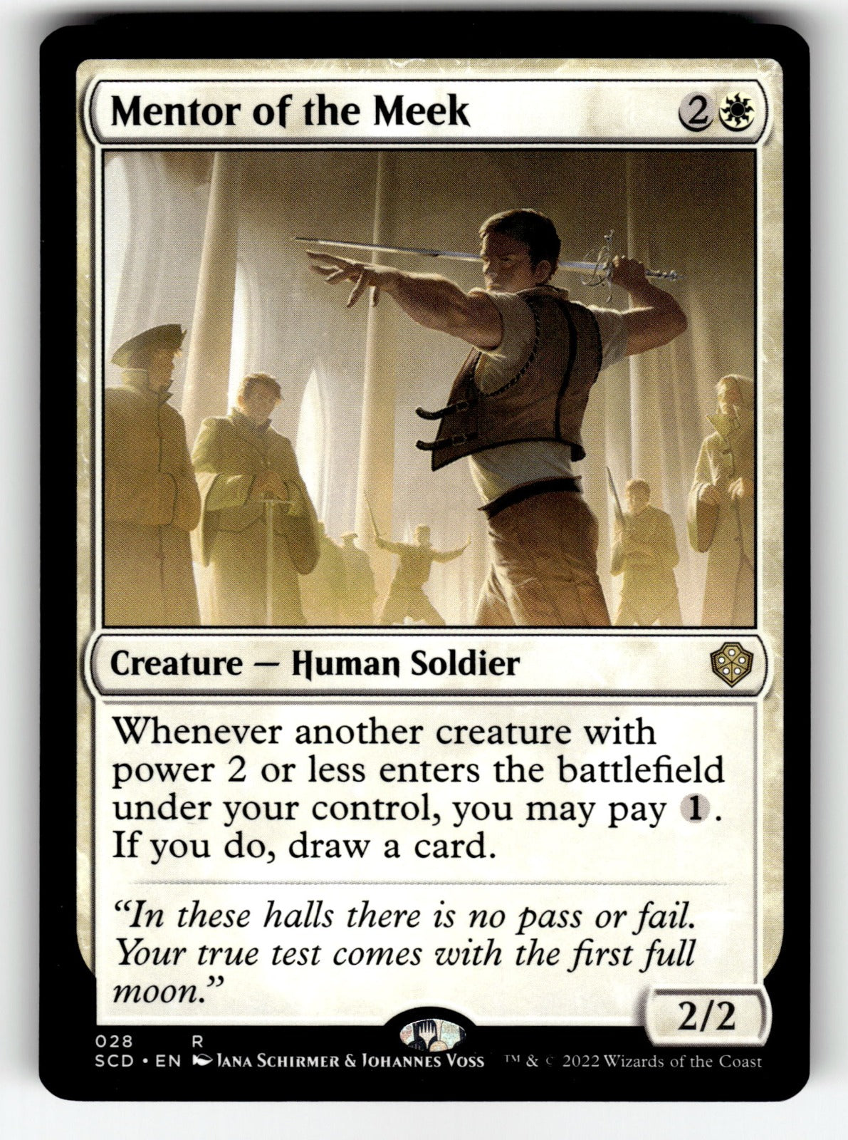 Mentor of the Meek – 28 SCD: Starter Commander Decks R NM