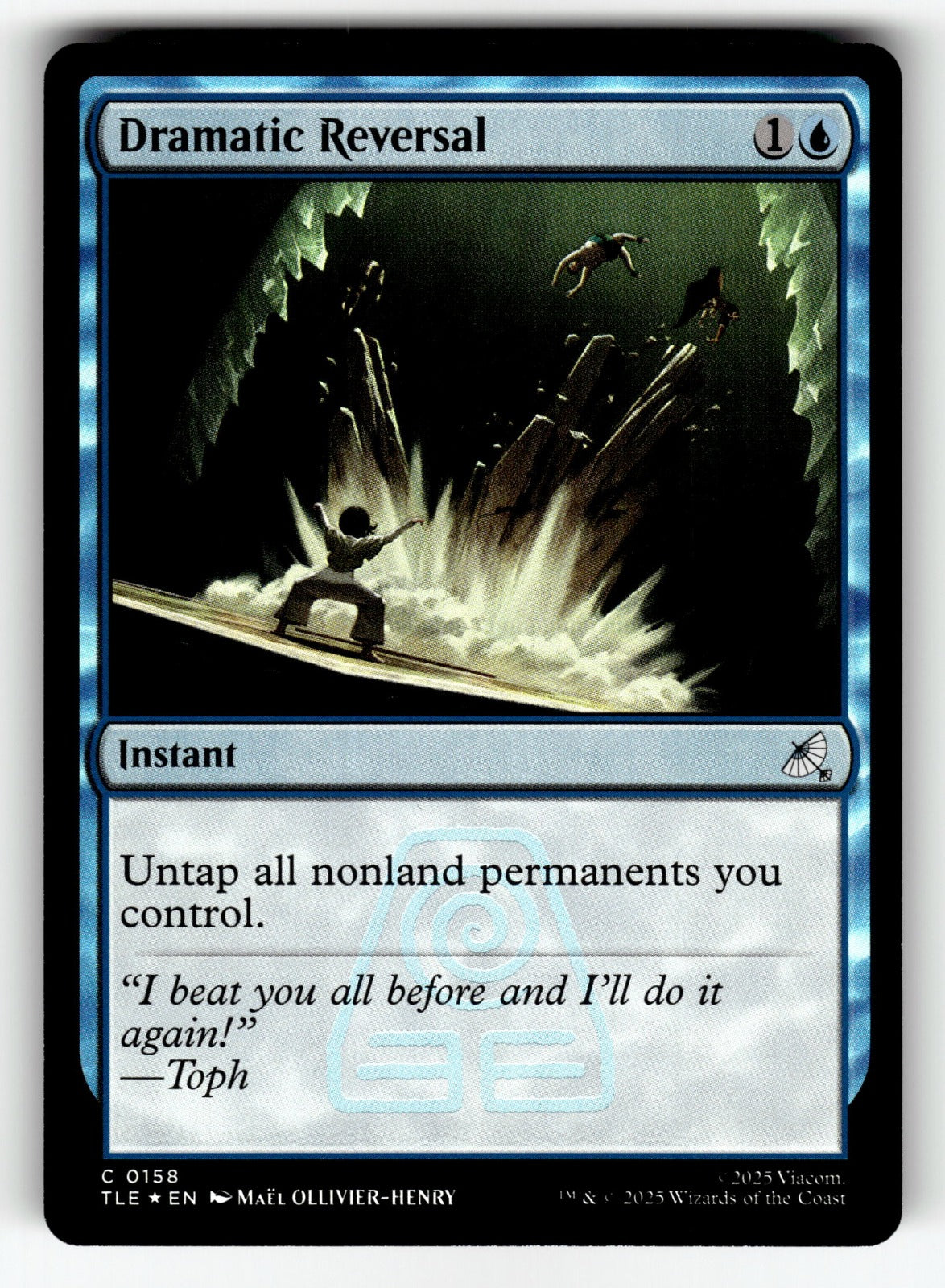 Dramatic Reversal – 158 TLE: Avatar: The Last Airbender: Eternal-Legal C Foil NM