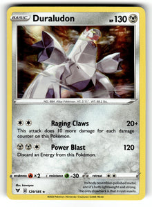 Duraludon – 129/185 SWSH04: SWSH04: Vivid Voltage Holo Rare NM