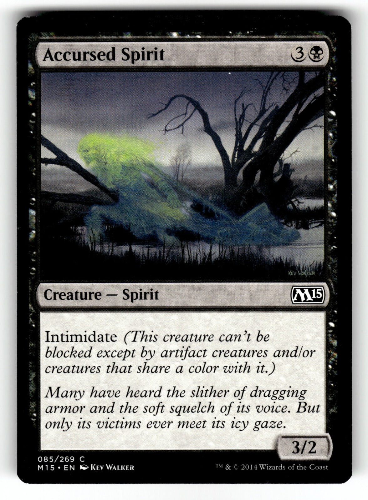 Accursed Spirit – 85 M15: Magic 2015 (M15) C LP