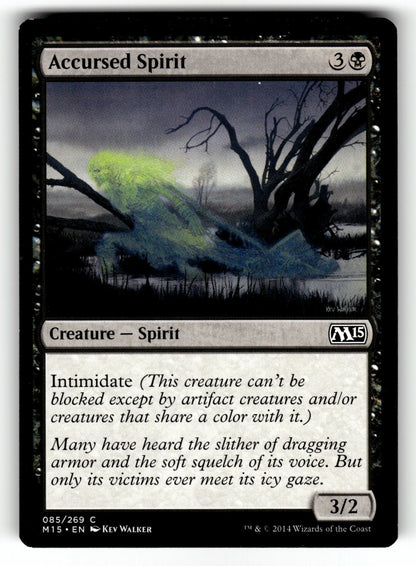Accursed Spirit – 85 M15: Magic 2015 (M15) C LP