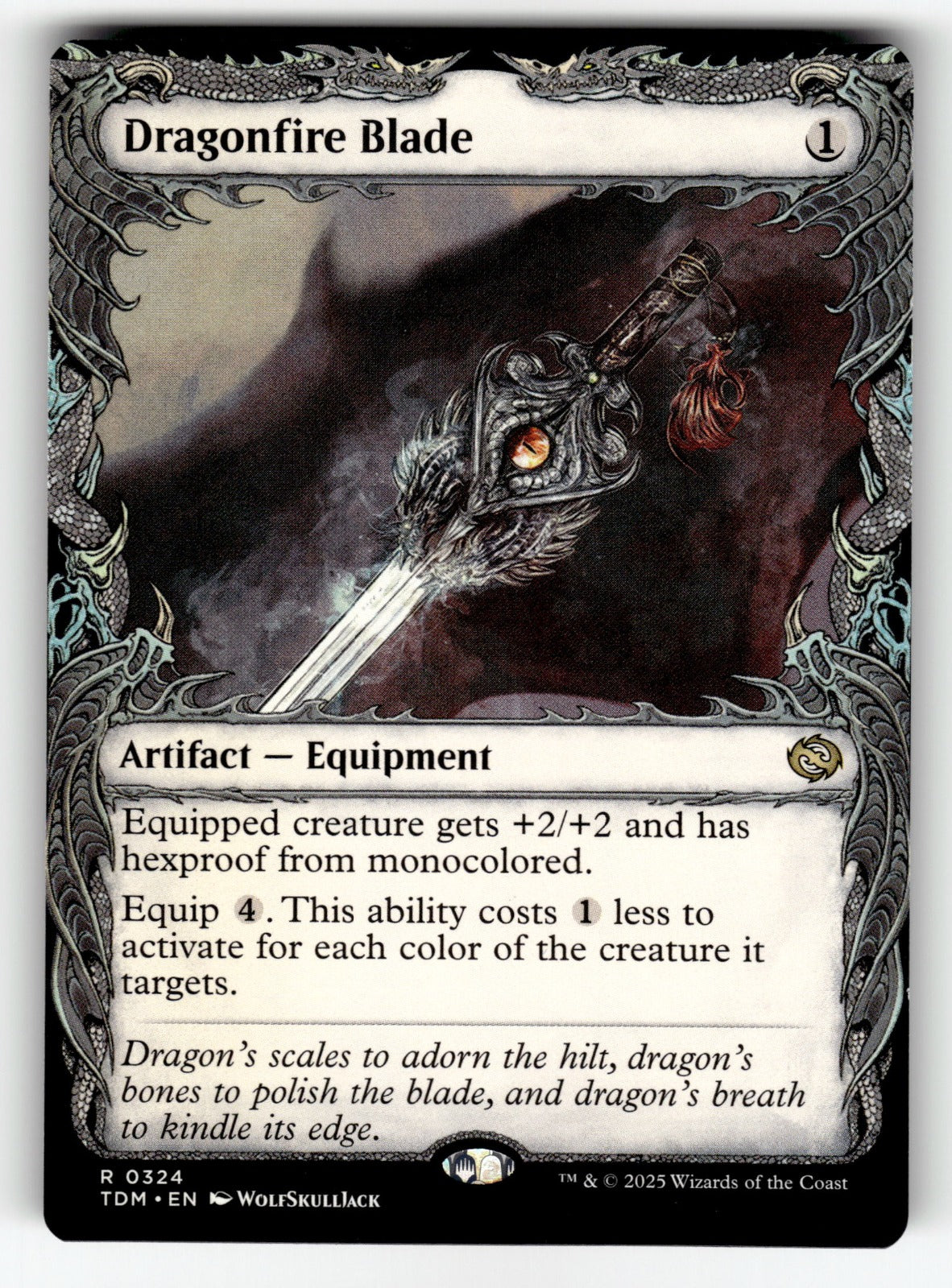 Dragonfire Blade (Showcase) – 324 TDM: Tarkir: Dragonstorm R LP