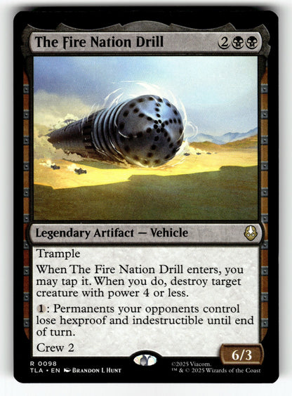 The Fire Nation Drill – 98 TLA: Avatar: The Last Airbender R NM