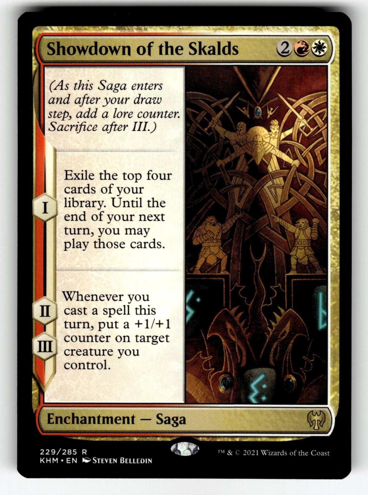 Showdown of the Skalds – 229 KHM: Kaldheim R NM