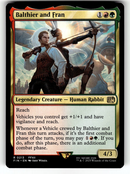 Balthier and Fran – 213 FIN: FINAL FANTASY R NM