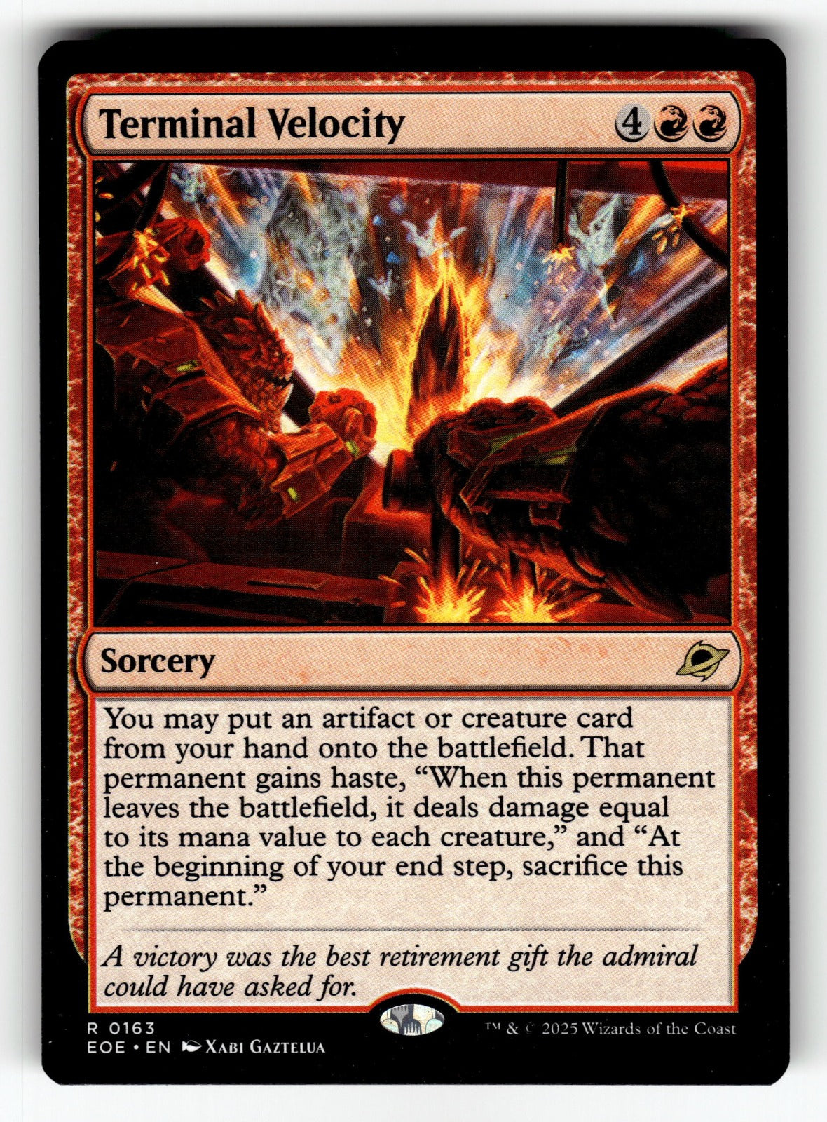 Terminal Velocity – 163 EOE: Edge of Eternities R NM