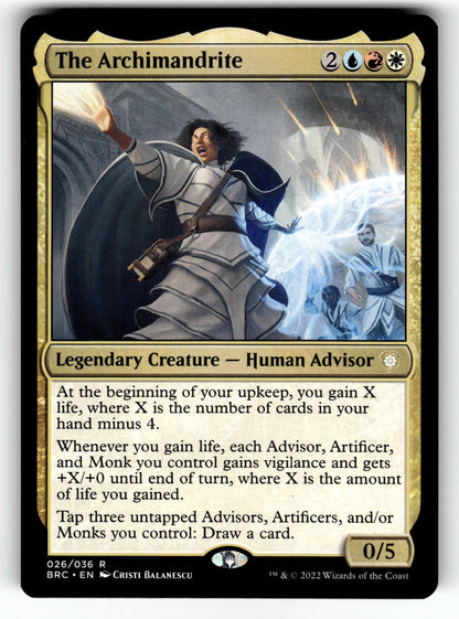 The Archimandrite – 26 BRC: Commander: The Brothers' War R LP