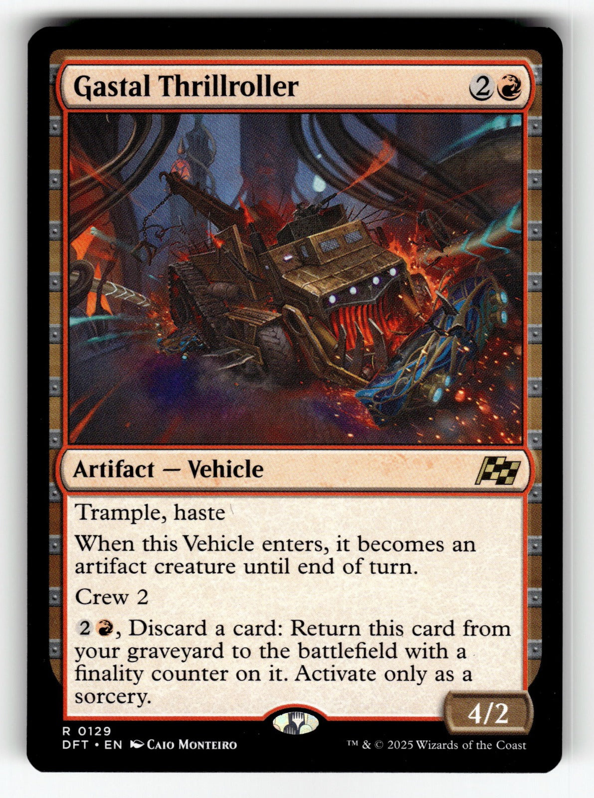 Gastal Thrillroller – 129 DFT: Aetherdrift R NM