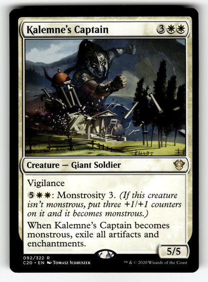 Kalemne's Captain – 92 C20: Commander 2020 R NM