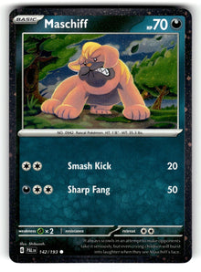 Maschiff - (Cosmos Holo) – 142/193 MCAP: Miscellaneous Cards & Products Common Holo NM