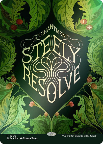 Steely Resolve – 1326 SLD: Secret Lair Drop Series R Foil NM