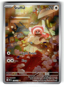 Stufful – 154/132 MEG: ME01: Mega Evolution Illustration Rare Holo NM