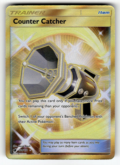 Counter Catcher (Secret) – 120/111 SM04: SM - Crimson Invasion Secret Rare HoloNM