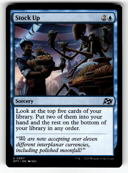 Stock Up – 67 DFT: Aetherdrift U NM