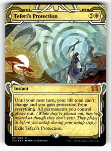 Teferi's Protection (Foil Etched) – 11 STA: Strixhaven: Mystical Archive M Foil NM