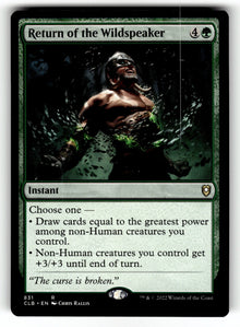 Return of the Wildspeaker – 831 CLB: Commander Legends: Battle for Baldur's Gate R NM