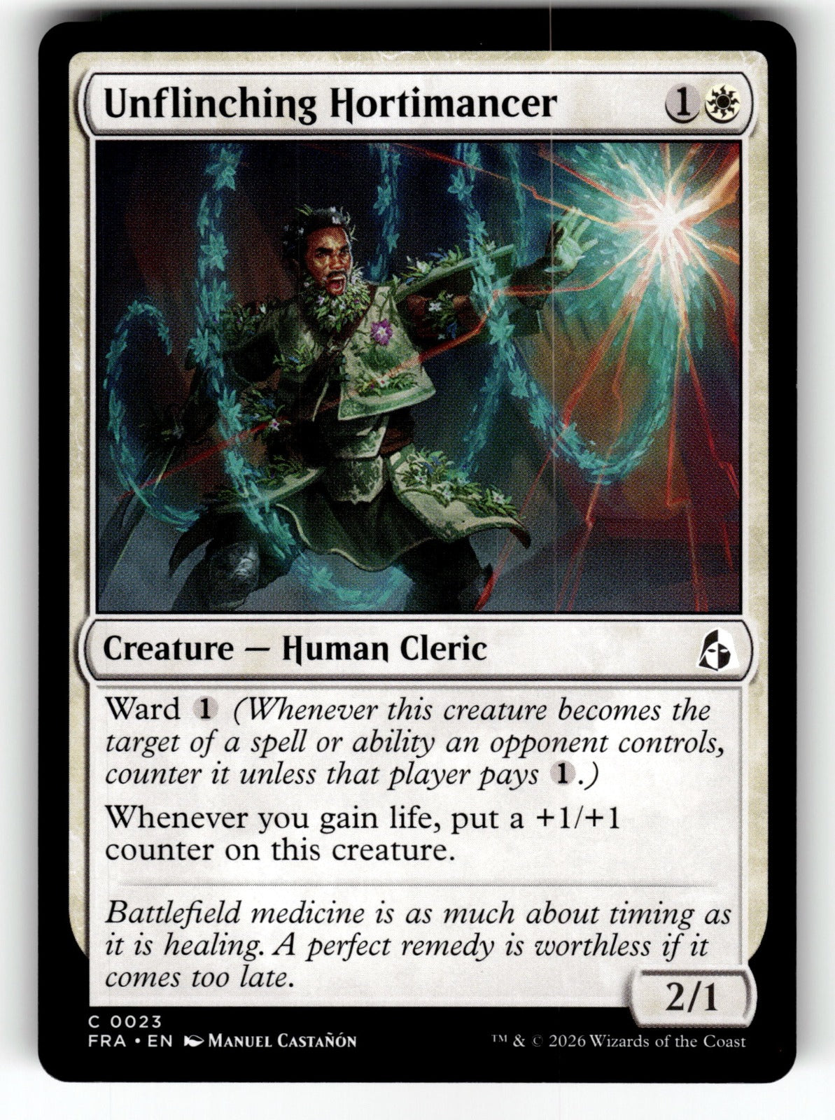 Unflinching Hortimancer – 23 FRA: Reality Fracture C NM