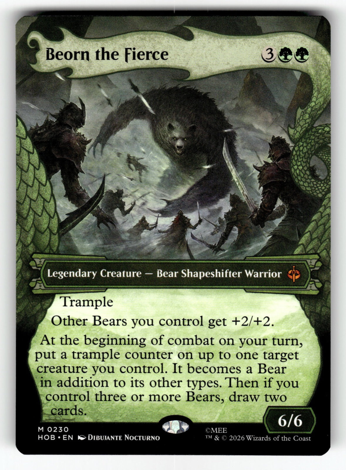 Beorn the Fierce (Showcase) – 230 HOB: The Hobbit M NM
