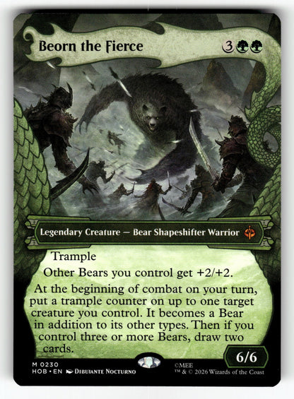 Beorn the Fierce (Showcase) – 230 HOB: The Hobbit M NM