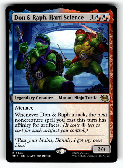 Don & Raph, Hard Science – 144 TMT: Teenage Mutant Ninja Turtles R NM