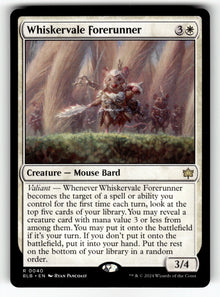 Whiskervale Forerunner – 40 BLB: Bloomburrow R NM