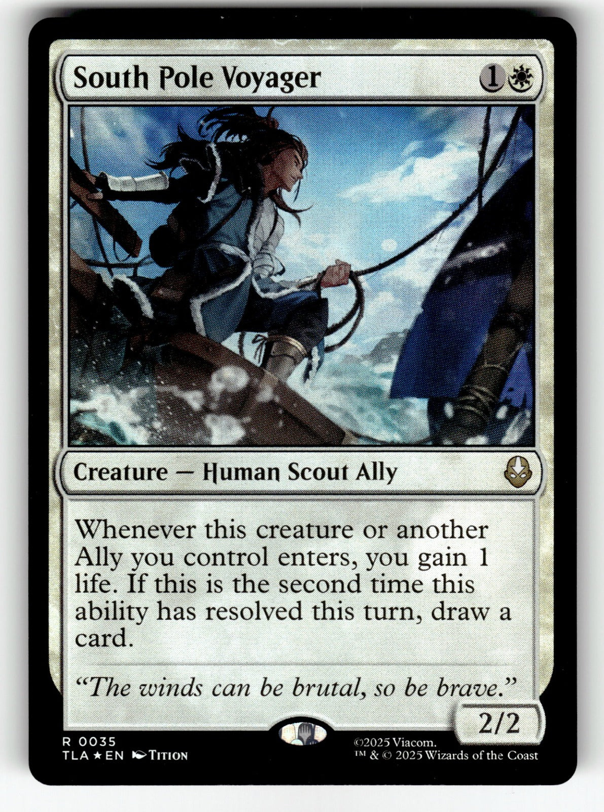 South Pole Voyager – 35 TLA: Avatar: The Last Airbender R Foil NM