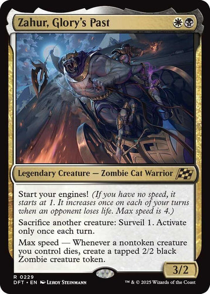Zahur, Glory's Past – 229 DFT: Aetherdrift R Foil NM