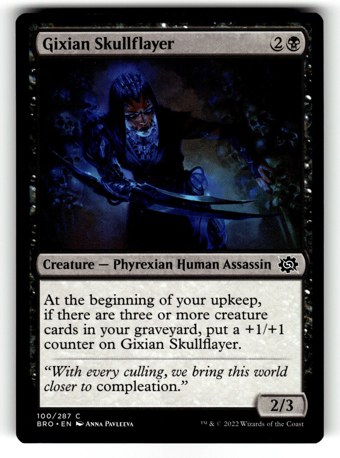 Gixian Skullflayer – 100 BRO: The Brothers' War C NM