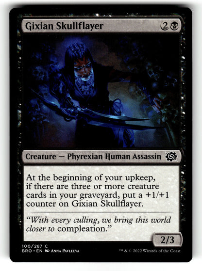 Gixian Skullflayer – 100 BRO: The Brothers' War C NM