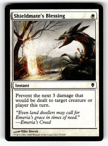 Shieldmate's Blessing – 35 ZEN: Zendikar C LP