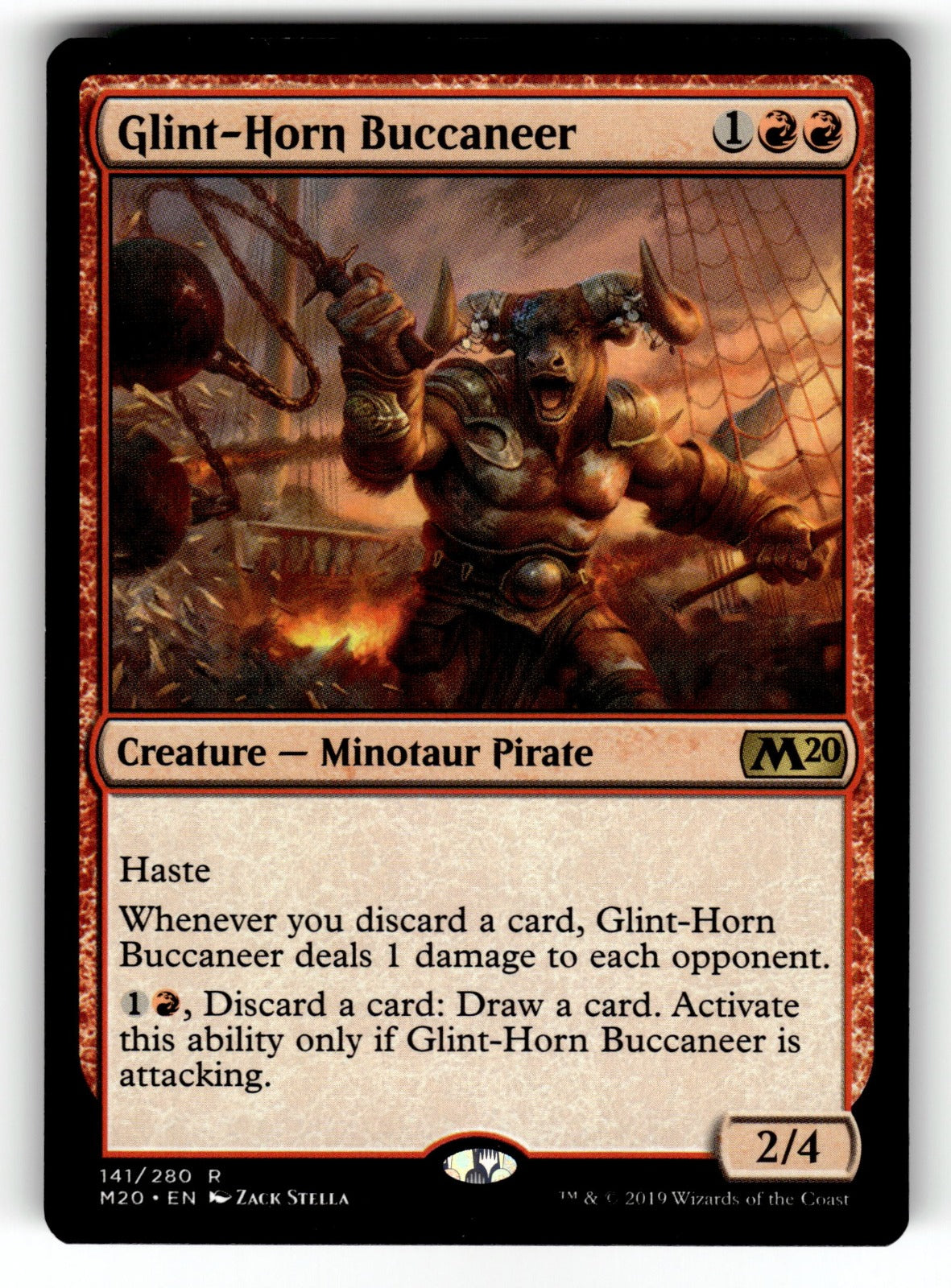 Glint-Horn Buccaneer – 141 M20: Core Set 2020 R NM