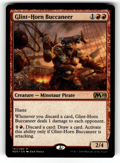 Glint-Horn Buccaneer – 141 M20: Core Set 2020 R NM