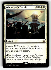 White Sun's Zenith – 391 CMR: Commander Legends R NM